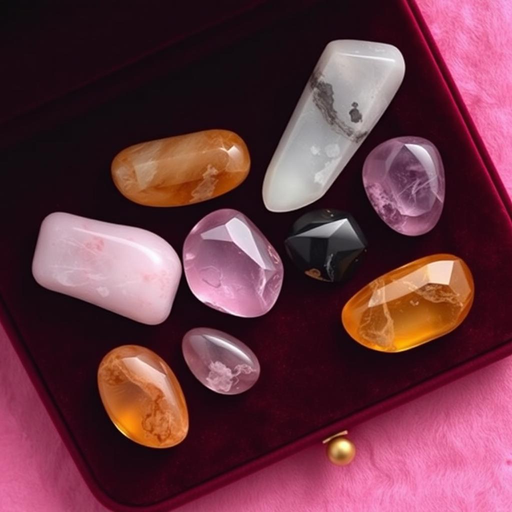 Rose Quartz Heart Crystal